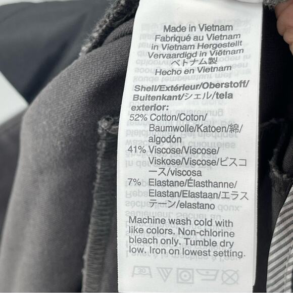 J. Crew Remi Bi-Stretch Cotton Ankle Pant Thunder Grey Size 6 Preppy Office Work - Picture 13 of 13